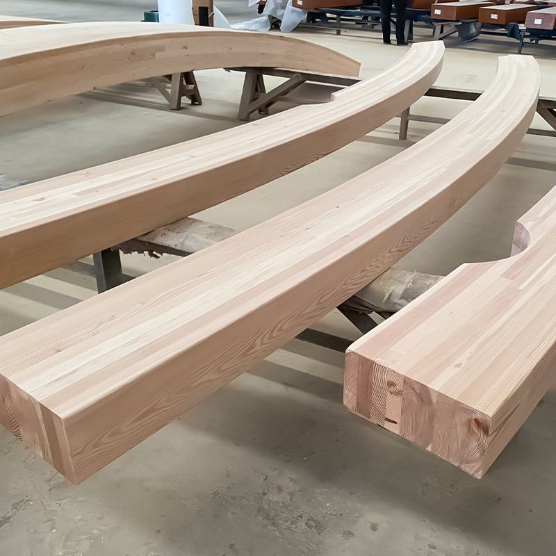 Brad Douglas curbat Glulam