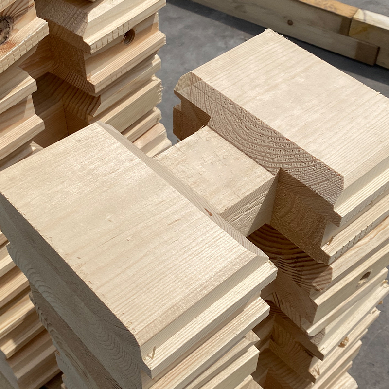 Bușten de pin glulam