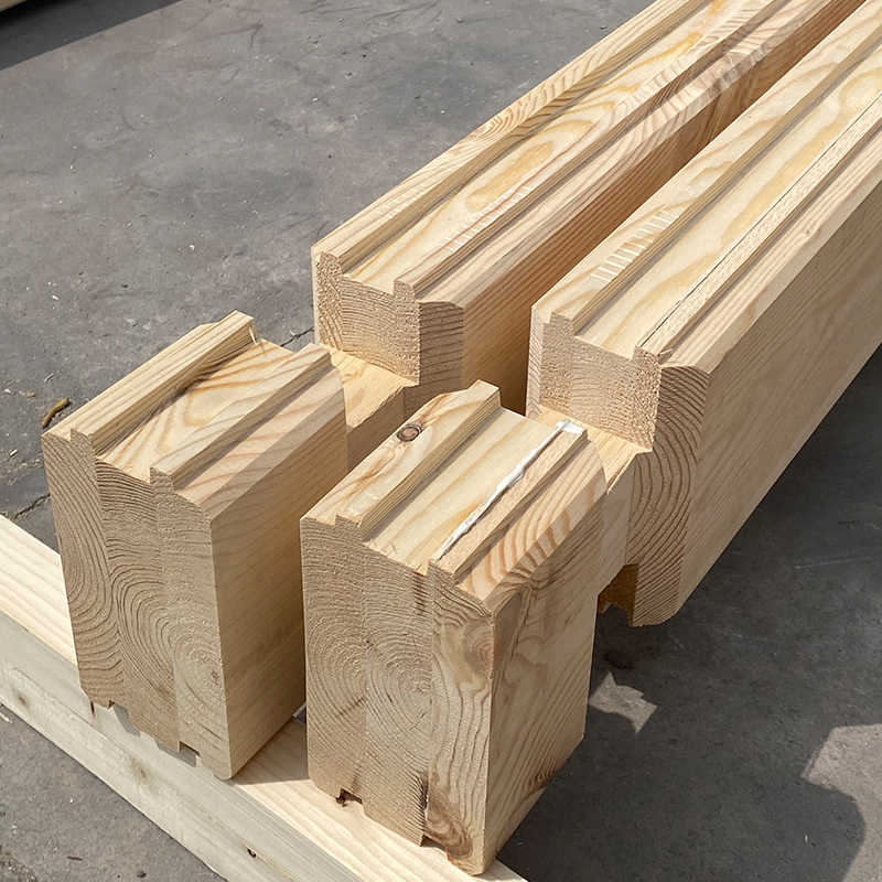 Bușten de pin glulam Bușten de pin glulam