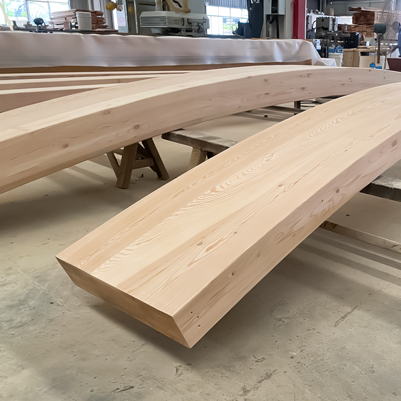 Brad Douglas curbat Glulam
