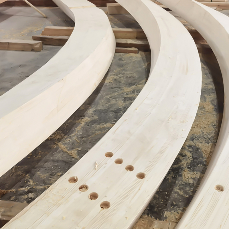 Glulam curbat molid