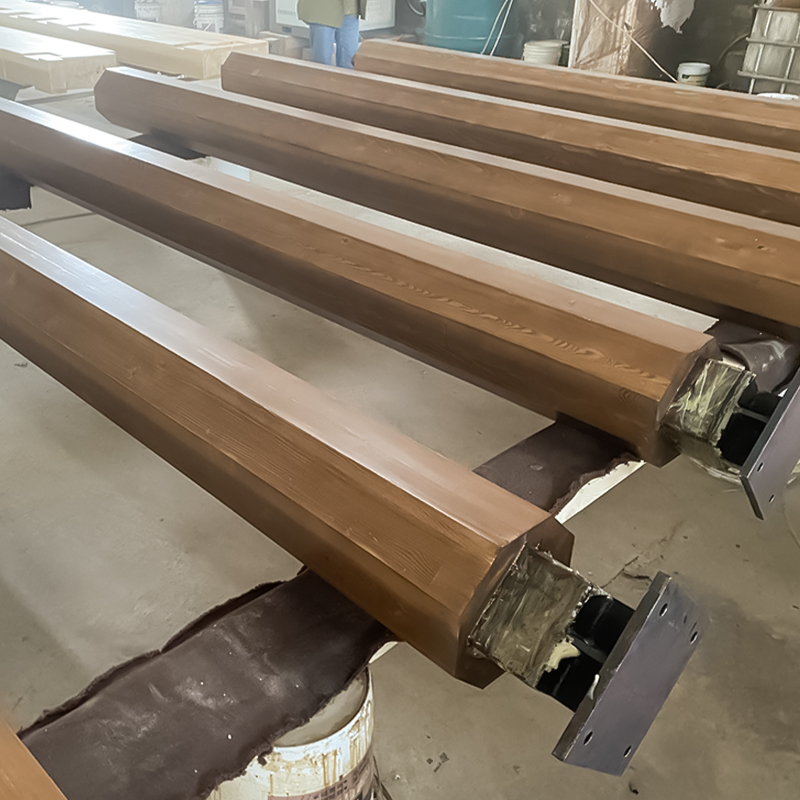 Pin Glulam în formă specială Pin Glulam în formă specială
