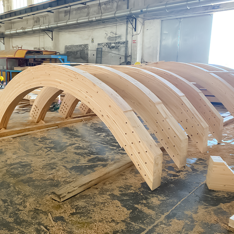 Brad Douglas curbat Glulam