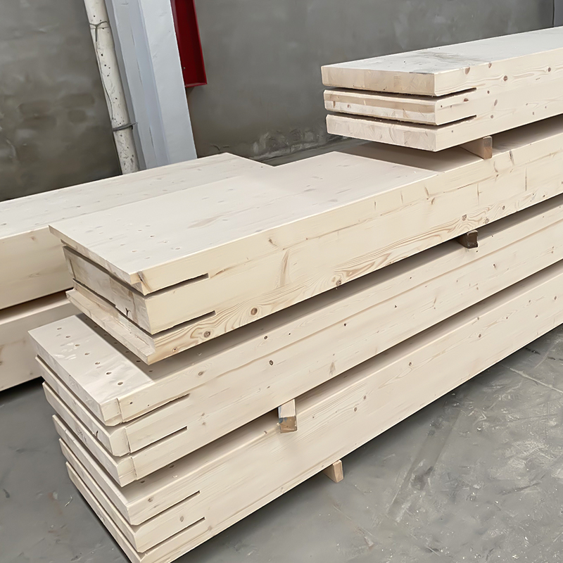 Grinda și stâlp de pin Glulam