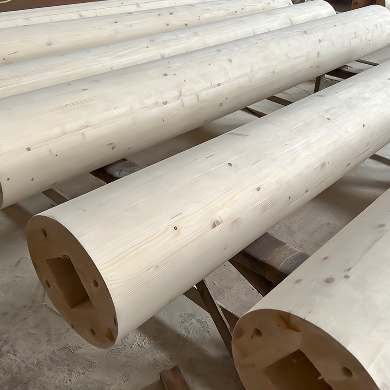 Grinda și stâlp de pin Glulam Grinda și stâlp de pin Glulam