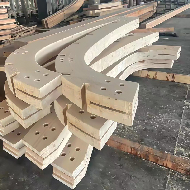 Glulam curbat molid
