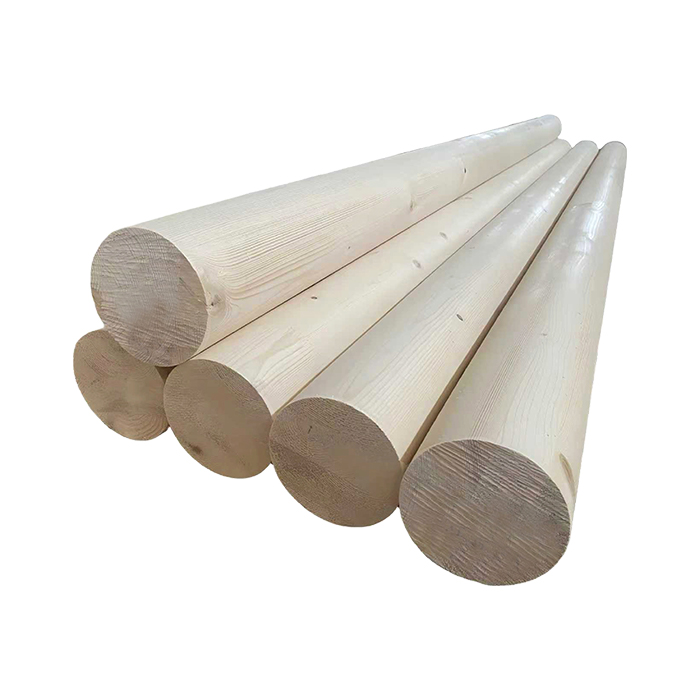 Coloană rotundă Glulam